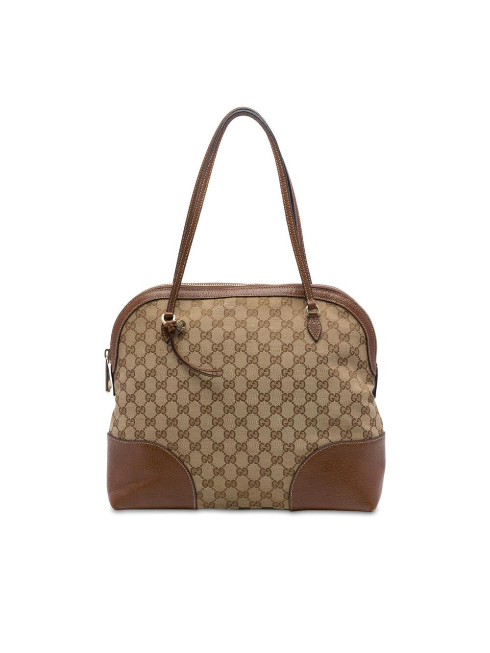 Gucci Medium Gg Canvas Bree Dome Tote #361005G50B